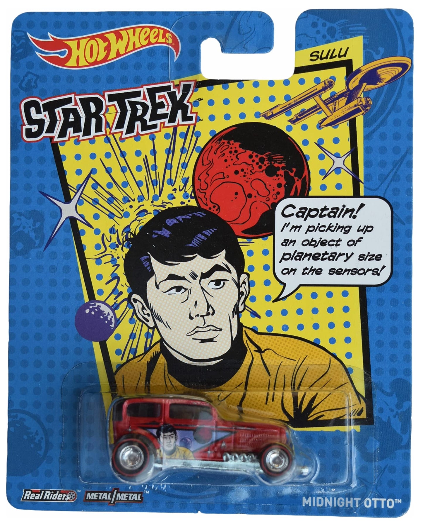 Hot Wheels Midnight Otto, [red] Star Trek