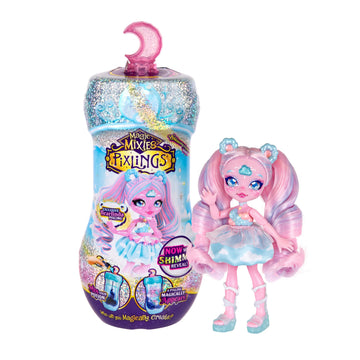 Magic Mixies Pixlings Shimmerverse Series, Create & Mix A Magic Shimmering Potion to Magically Reveal Bearlinda The Polar Bear, This Beautiful 6.5"