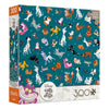 CEACO Disney Pets Collage, 300 Piece Disney Puzzle, Reference Poster