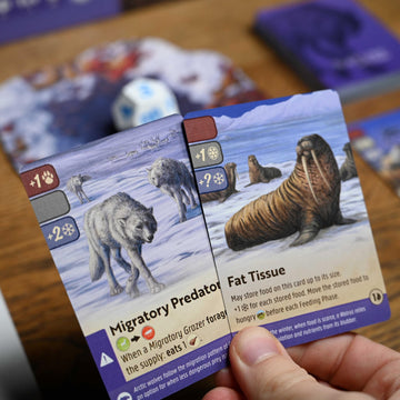 Nature Board Game Expansion - Module 4: Arctic Tundra | Hibernate, Migrate, and Survive the Harshest Ecosystem | Wildlife Strategy Game | 1-4 Players