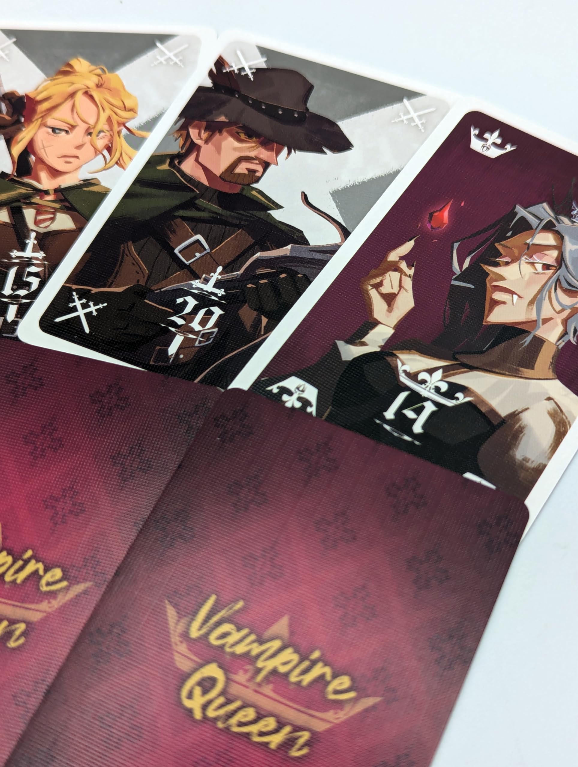 25th Century Games Vampire Queen - Fast-Paced Card Game, Thrilling Vampire Theme, Strategic Gameplay for Ages 8+ and 3 to 12 Players