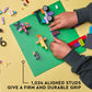 LEGO Classic Green Baseplate, Square 32x32 Stud Foundation to Build, Play, and Display Brick Creations, Great for Grassy Nature Landscapes, 11023,4+