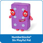 hand2mind Numberblock Six Playful Pal, Plush Figure Toys, Numbers for Toddlers, Cute Stuffies, Preschool Math Learning Toys, Stuffed Animal, Small