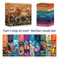 Golden Lion (#1) - 1000 Piece Jigsaw Puzzle for Adults | Premium European Blue Board | Satin Low-Glare Finish | Ribbon Cut | Bonus Poster |