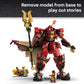 LEGO NINJAGO The Fire Knight Mech Building Set - Model Kit with Kai Minifigure from Legends Monstrosity - Teen Room Decor - Gift for Teenage Boys and