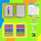 LST LISKTO Montessori Toys Busy Board Shoe Tie Practice for Kids: Gift for Toddlers Learn to Tie, Buckle, Lace, Zip, etc.Lead to Independence,Activity