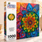 Cross & Glory | Jigsaw Puzzles for Adults | Rainbow Mandala Mirage