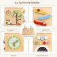 KizKnows Kid Wooden Activity Cube Montessori Development Toy for 1 Year Old