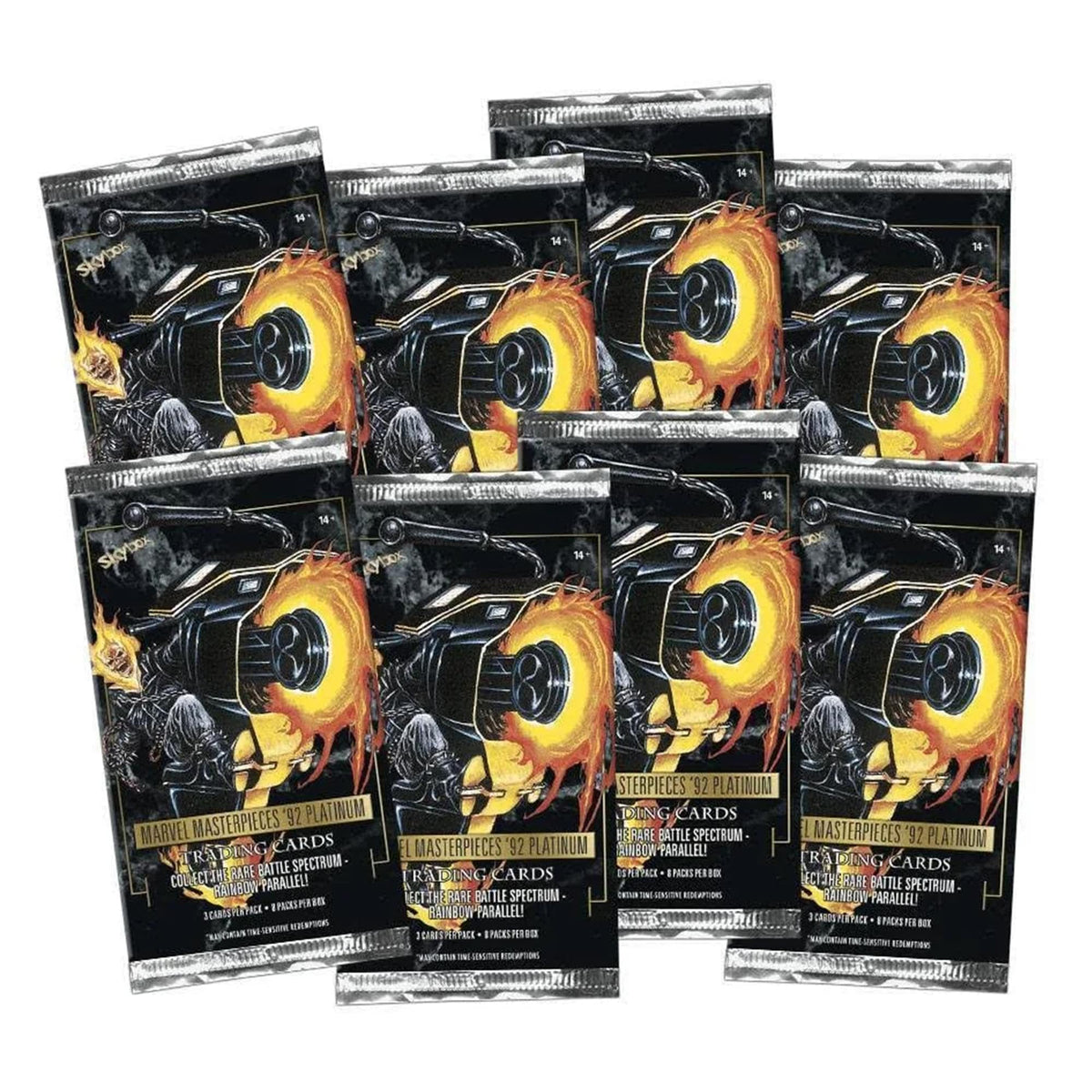 Upper Deck 2024 Marvel Masterpieces '92 Platinum Blaster Box - 24 Count Collectible-Card Box Blaster