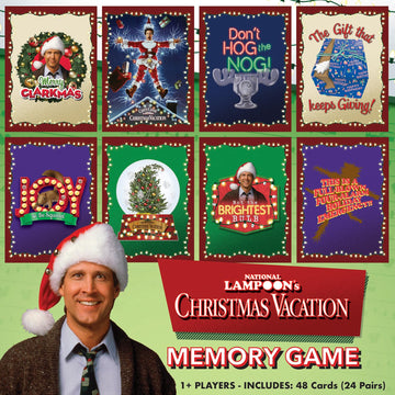 Masterpieces Officially Licensed National Lampoon's Christmas Vacation Matching Card Game for Adults and Families