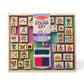Melissa & Doug Fairy Tale Deluxe Wooden Stamp & Coloring Set