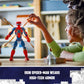 LEGO Marvel Iron Spider-Man Construction Figure Building Toy - Kids Pretend Play Posable Action Figures for Boys & Girls, Ages 8+ - Gift for Birthdays