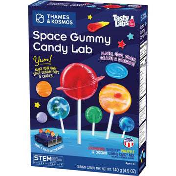 Thames & Kosmos Space Gummy Candy Lab | Tasty Labs STEM Experiment Kit, Make Space-Themed Gummy Pops & Candies, Explore Chemistry in Cooking, Safe