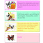 VHALE Suncatchers Craft 3 Sets (9 Cutouts) w Tissue Papers Stained Glass Effect Paper Sun Catcher Kit, Window Art, Classroom Crafts, Creative Art