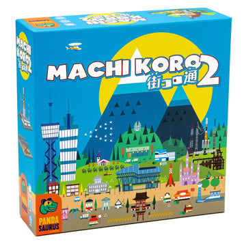 Machi Koro 2 Board Game - New Adventures Await in Your Quirky City! Fast-Paced Dice Rolling Strategy Game for Kids and Adults, Ages 10+, 2-5 Players