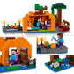 Lego Minecraft The Pumpkin Farm 21248 Building Toy, Hands-on Action in The Swamp Biome Featuring Steve, a Witch, Frog, Boat, Treasure Chest