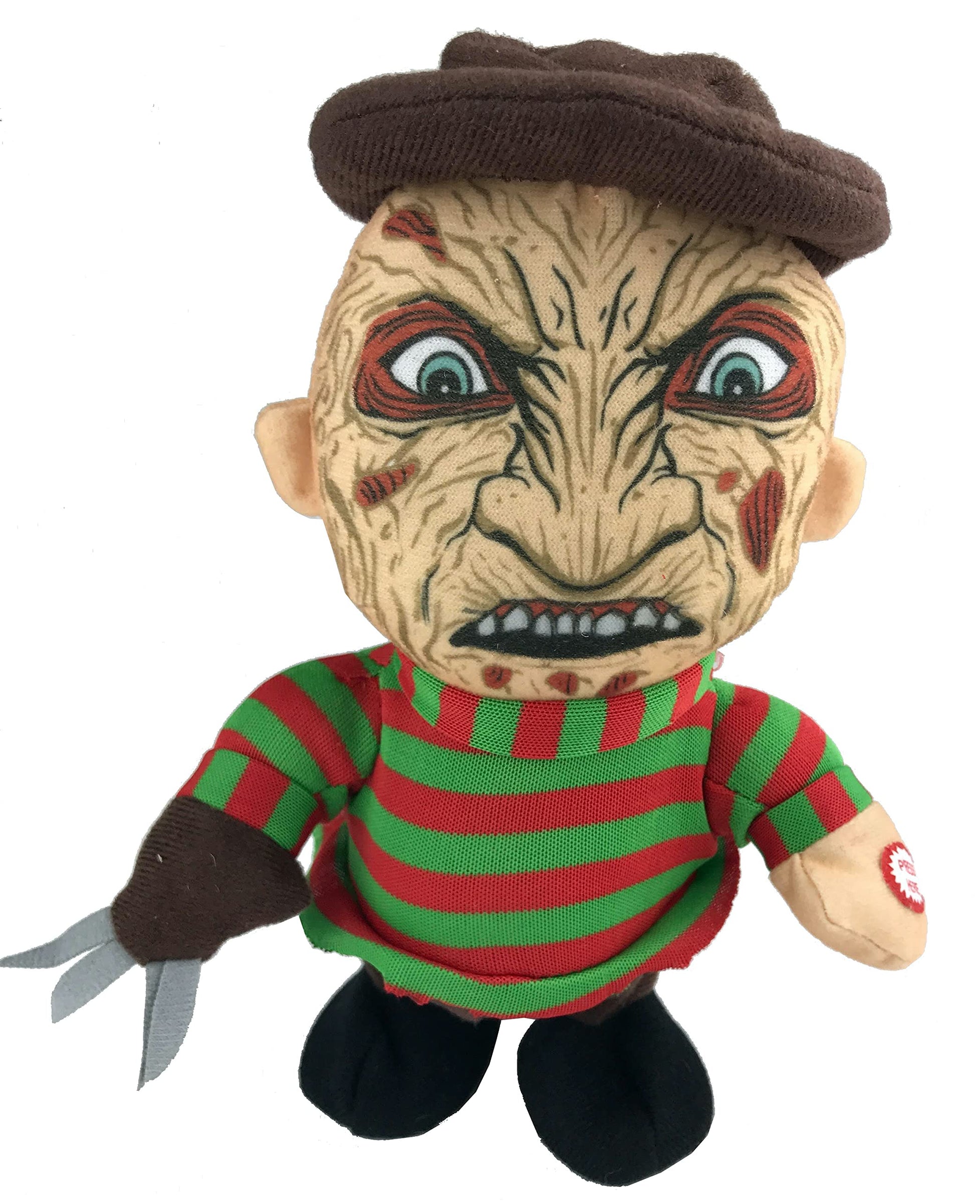 Morbid Enterprises Tiny Terror Animated Doll Decoration, Nightmare on Elm Street Freddy Krueger, 8"