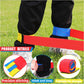 BEMAXYE Team Building Race Bands Set, Cooperative Walking Straps for Group Game, 4/5/6 Person Giant Footsteps Walker, Outdoor Indoor Party Activity
