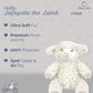 MON AMI Lafayette Lamb 7-Inch Stuffed Animal, Soft Lamb Plush Toy Gift