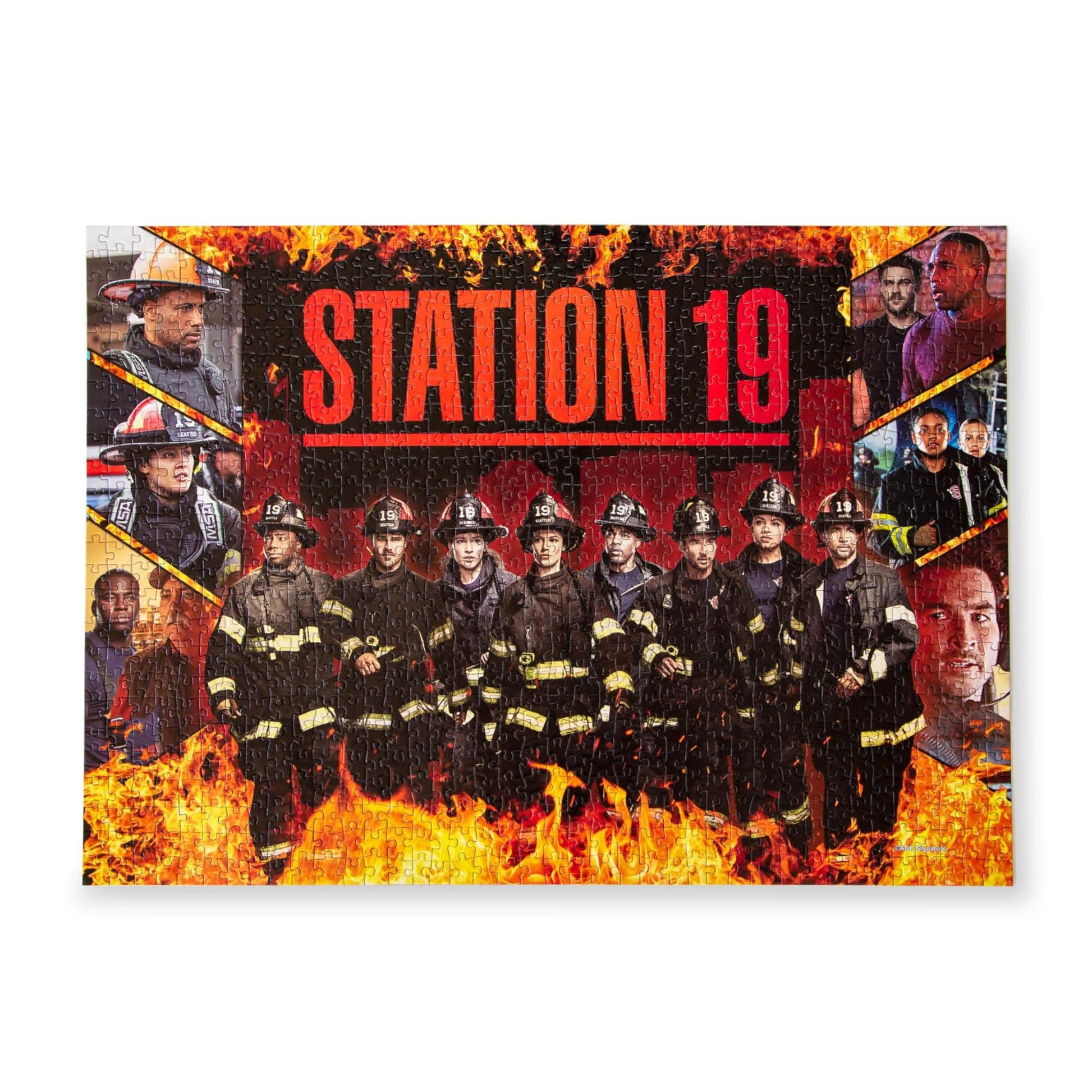 Station 19 Collage 1000-Piece Jigsaw Puzzle, Brain Teaser for Adults | 28 x 20 Inches