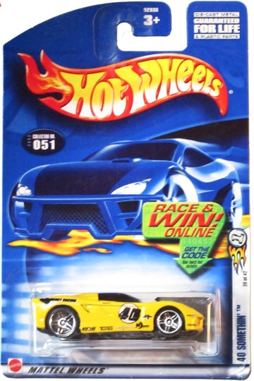 Hot Wheels 2002 No. 051 40 SOMETHIN' 39/42 1:64 Scale