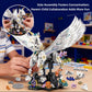 Aptrbg Unicorn Building Set 800+ Pcs STEM Toy Ages 8-12, Walking & Flapping Wings, Compatible with Major Building Blocks, Gift for Boys Girls