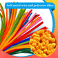 100PCS Red Pipe Cleaners,Colored Pipe Cleaners for Crafts,Pipe Cleaners Set,Pipe Cleaner Craft,Art and Craft Supplies