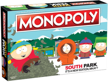 Monopoly South Park | Based on Comedy Central South Park Show | Featuring Familiar Locations, Episodes, and Characters | Officially-Licensed