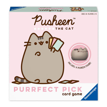 Ravensburger Pusheen Purrfect Pick Game - Fun Family Activity | Ideal for Cat Lovers and Pusheen Fans | Engaging Gameplay | Suitable for Ages 8 and Up