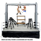 Deluxe Grab The Gear Adjustable Playset with Accessories for Wrestling Action Figures