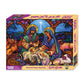 Springbok Stained Glass Nativity 500 Piece Christmas Jigsaw Puzzle