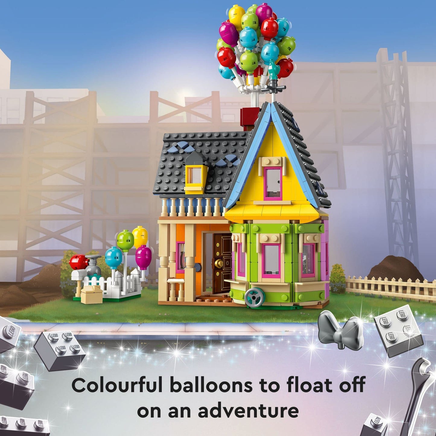 LEGO Disney and Pixar ‘Up’ House Disney 100 Celebration Classic Building Toy Set for Kids and Movie Fans Ages 9 and Up, A Fun Gift for Disney Fans and