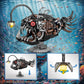 HJPLPXH Mechanical Lantern Fish Building Set,Sea Animal Building Block Toy,Home Decor Gift for for Adults and Kids 1038PCS