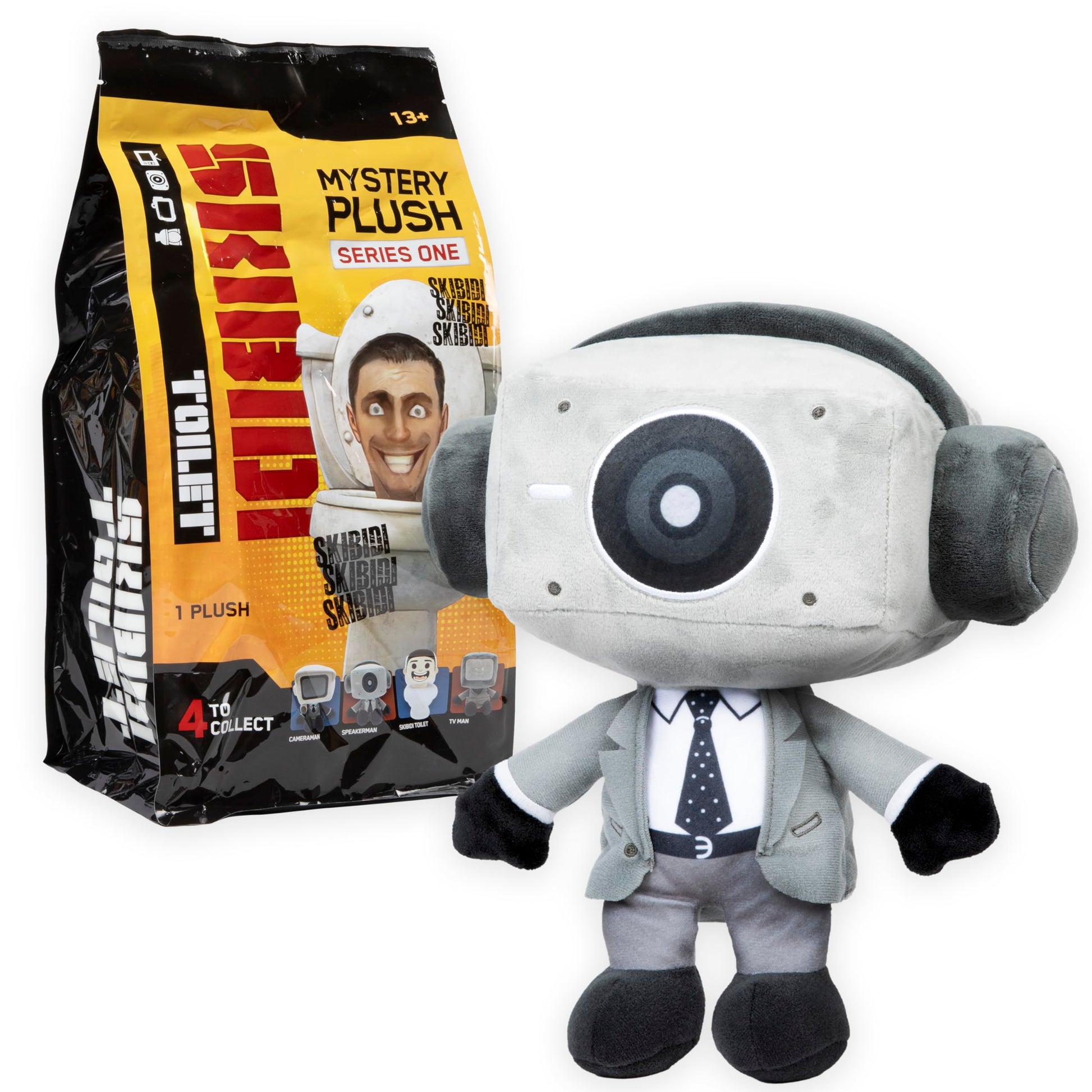 Skibidi Toilet Mystery Plush - Collectible Plush, All-New Collectibles, Officially Licensed Skibidi Toilet Merch