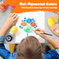 EXTRIC Washable Paint for Kids 6 PK Tempera Finger Paints 2oz Bottles