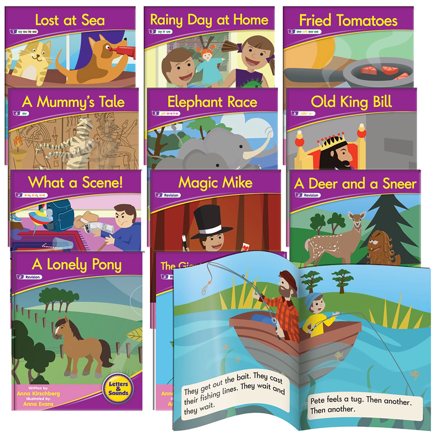Junior Learning Letters & Sounds Phase 5 Set 1 Fiction
