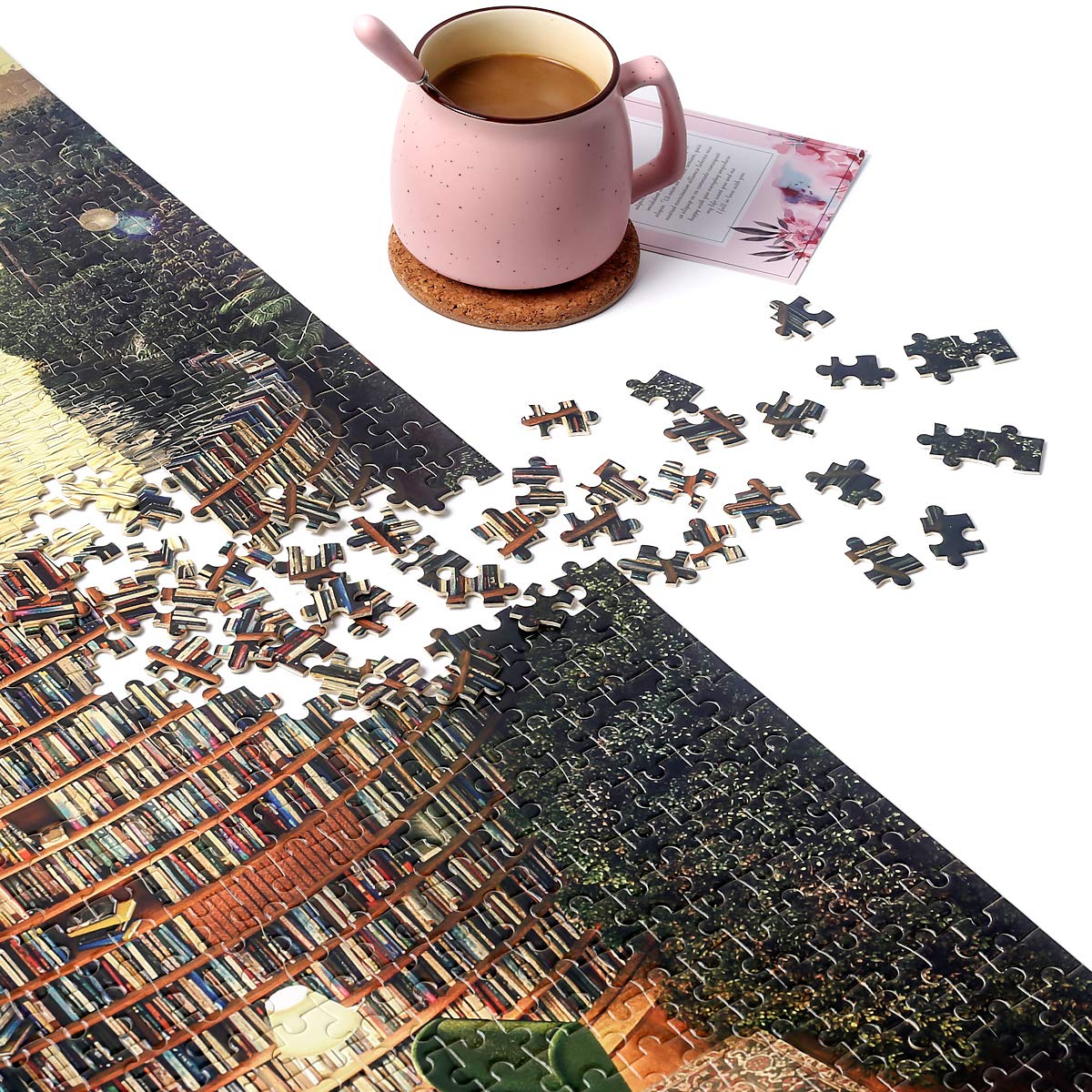 Ingooood- Jigsaw Puzzles 1000 Pieces for Adults- Fantasy Series- Collection Pavilion_IG-0292 Entertainment Toys for Adult Special Graduation or