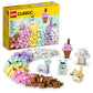 LEGO Classic Creative Pastel Fun Bricks Box 11028, Building Toys for Kids, Girls, Boys Ages 5 Plus with Models; Ice Cream, Dinosaur, Cat & More,