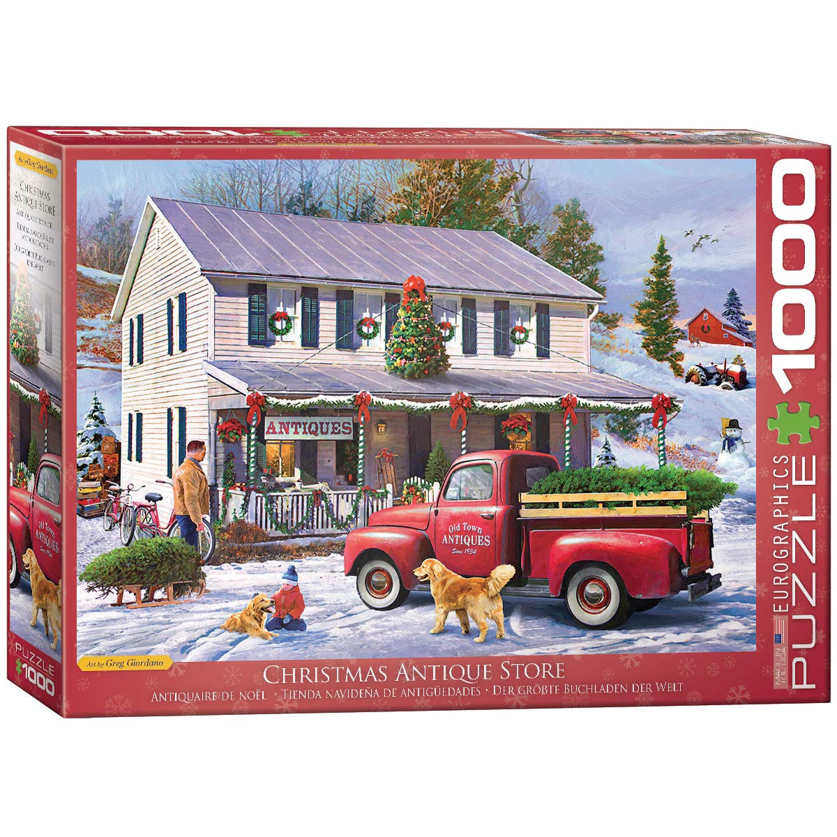 Christmas Antique Store by Greg Giordano