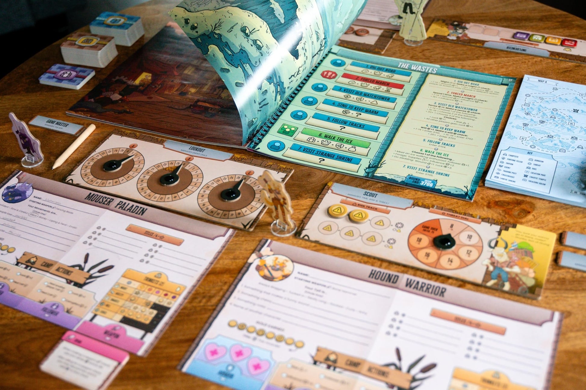 Plaid Hat Games Freelancers Board Game - Dive into a Post-Apocalyptic Gig Economy! Narrative Adventure Game, Fantasy RPG Game, Ages 14+, 3-7 Players