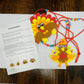 4E's Novelty Thanksgiving Necklace Crafts for Kids Bulk - 12 Pack DIY Turkey Necklace Craft for Kids with 4 Styles, Thanksgiving Toddler Craft