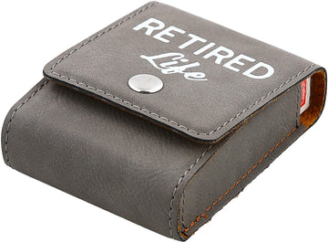 Pavilion Gift Company Retired Life- Doing What I Want When I Want -Double Deck Playing Card Holder- Includes Two Standard Decks of Cards and 5