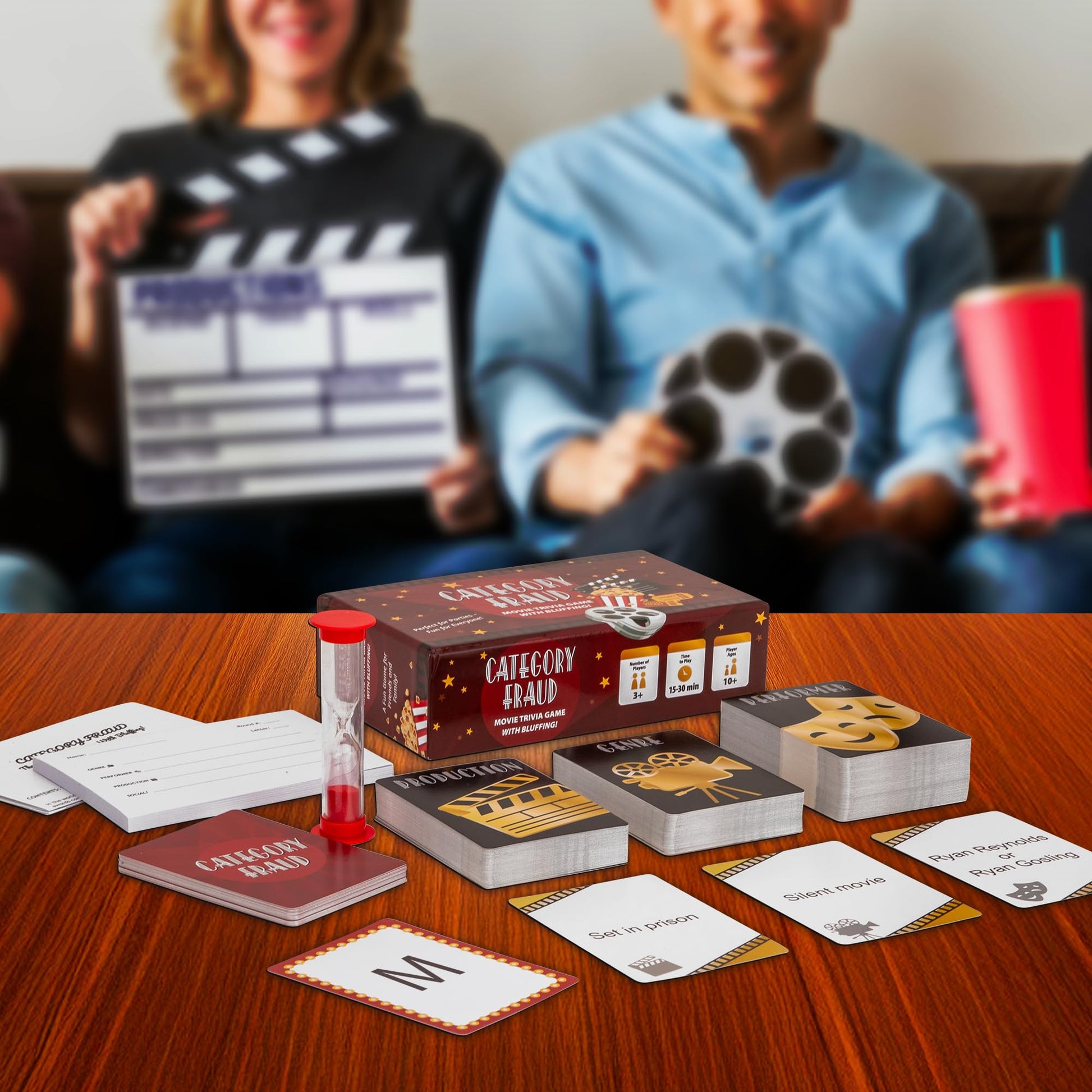 Better Dweller Category Fraud The Movie Trivia Game with Bluffing for Cinephiles - 200 Cards, Unlimited Combinations - Never Run Out of Questions