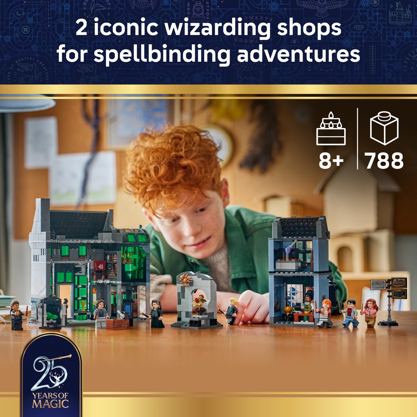 LEGO Harry Potter Knockturn Alley Wizarding Shops 76471