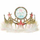 Light-Up Tiara - Pack of 1 - Plastic Crown - Perfect Birthday Accessory, Gold, 3.63" x 6.5"
