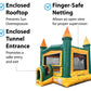 TentandTable Commercial Inflatable Bounce House Yellow Marble Modular