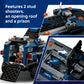 LEGO Marvel Spider-Man Prison Transport Chase - Super Hero Building Toy for Boys & Girls, Ages 8+ - Includes 4 Minifigures - Spider-Man Toy for Fans