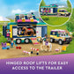LEGO Friends Horse Show Trailer 41722, Horse Toy for 8 Plus Year Old Girls and Boys with 2 Horses, SUV Car and Riding Accessories, Animal Playset,