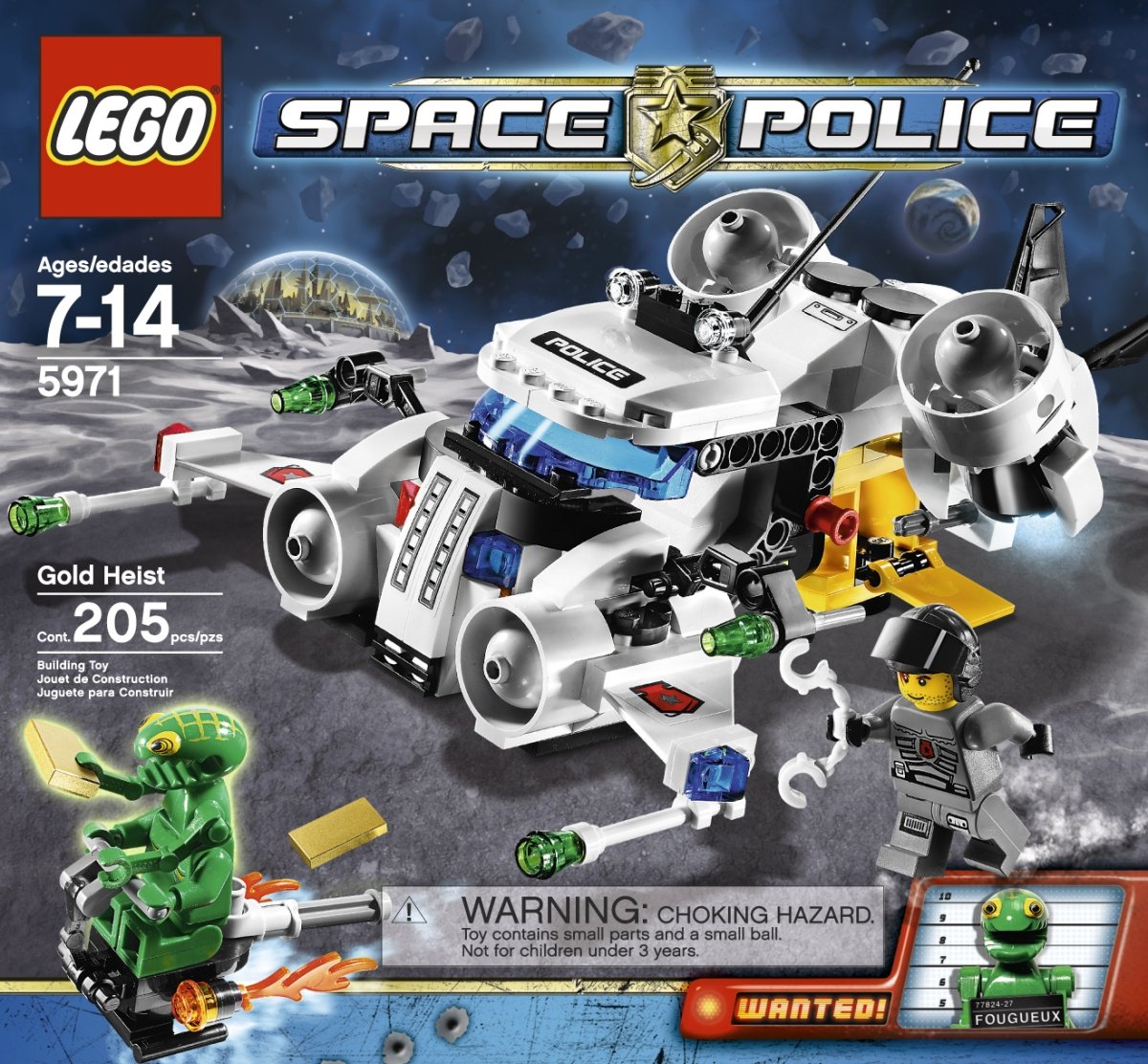 LEGO Space Police Gold Heist (5971)