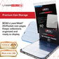 BCW LaserWeld 20-Pocket Coin Pages | 50 Count | Archival Acid-Free 3-Ring Binder Pages for Coins, Cards & Slides | Strong, Flat Laser-Welded Seams